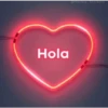 ❤️  Corazon Neón  ❤️ 25