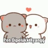 Cute peach cat 6