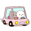 Love peach Mochi cat love  24