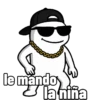 le mando la niña