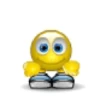 Silly yellow face emoji gif 15
