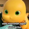 Dino Kuning Nailoong Sticker53 21