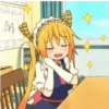 Maid Dragon gif 16