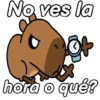 Capibara animado 🦫🗨️📱 10