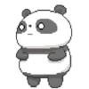 Panda Gemoy Pixel GIF 7