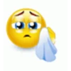 Silly yellow face emoji gif 13