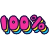 100%