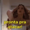 pronta pra atacar!