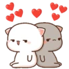 Amor 💖 Peach 🍑 y Goma Cat 🐈‍⬛ 27