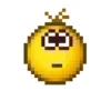 Emoji animado pixel 🫨 16