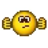 Emoji animado pixel 🫨 5