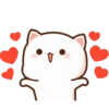 Amor 💖 Peach 🍑 y Goma Cat 🐈‍⬛ 5