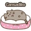 Cansadito G C Harley Stickers n