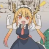 Maid Dragon gif 5
