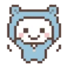 Cute Bear Pixel Gerak 7