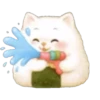 Gato Onigiri verano 🐈🍙 17