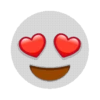 Emoji Face transparente (^o^) 9