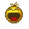 Emoji animado pixel 🫨 8