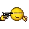 Emoji animado pixel 🫨 6