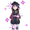 Demon slayer emojis pixel 👑 9