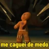 e me caguei de medo
