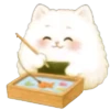 Gato Onigiri verano 🐈🍙 19