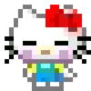 PIXEL HELLO KITTY 💗👾 22