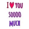 I♥ YOU 50000 MUCH