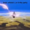 bozo where's yo b'day party