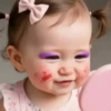 Cute baby makeup TIKTOK 👶🏻💄 9