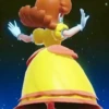 Peach dançando