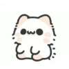 Cute Cat Bucin ❤️ (GIF) 8