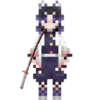Demon slayer emojis pixel 👑 13