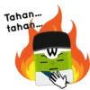 Tahan.... tahan.... W