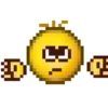 Emoji animado pixel 🫨 27
