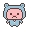 Cute Bear Pixel Gerak 16