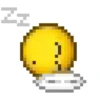 Emoji animado pixel 🫨 13