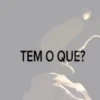 TEM O QUE?