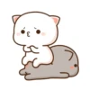 Cat peach 3 19