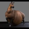 Spinning horse fat horse 🐴 12