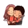Parejita de enamorados 👩‍❤️‍👨💞 12