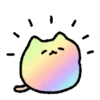 Kucing Rainbow GIF 🌈 16