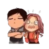 Parejita de enamorados 👩‍❤️‍👨💞 14