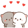Amor 💖 Peach 🍑 y Goma Cat 🐈‍⬛ 7