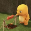 Dino kuning gerak 5