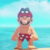 Mario na praia
