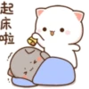 Love peach Mochi cat love  21