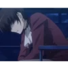 Chicos anime sad 16