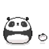 Panda Gemoy Pixel GIF 11