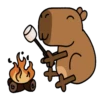 Capibara animado 🦫🗨️📱 13